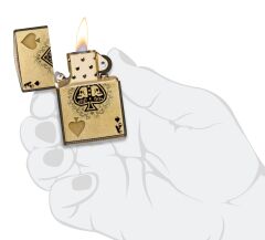 Zippo Gothic Ace Of Spades Dizayn Çakmak