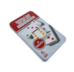 Metal Kutulu Domino 28 Parça Set
