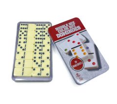 Metal Kutulu Domino 28 Parça Set