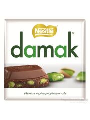 Nestle Damak Antep Fıstıklı Sütlü Kare Çikolata 6'lı Paket (6x60g)