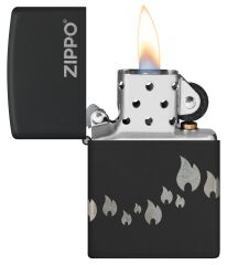Zippo Shadow Flame Dizayn Çakmak