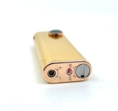 Elektronik İndüksiyon Ateşlemeli Bütan Gazlı Çakmak - Rose Gold