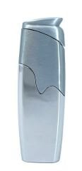 Metal Jet Alev Çakmak - Parlak Gümüş Renk 1602