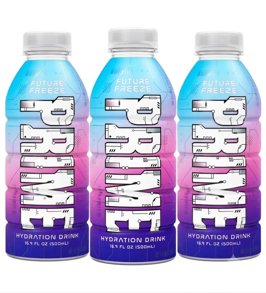 Prime Hydration Future Freeze 500 ml – Karışık Aromalı Sporcu İçeceği (3 ADET)
