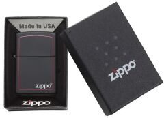Zippo Reg Black Brdr Çakmak