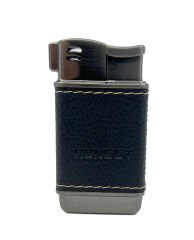 Honest Metal Pipo Çakmağı Deri Kaplama Gövde - Antrasit