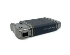 Honest Metal Pipo Çakmağı Deri Kaplama Gövde - Antrasit