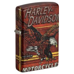 Zippo Harley Davidson Bald Eagle Dizayn Çakmak