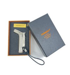 Honest Jet Alev Pürmüz Puro Çakmağı - Gri