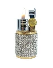 Vindiesel Swaroski Taşlı Çakmak - Gold