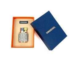 Vindiesel Swaroski Taşlı Çakmak - Gold