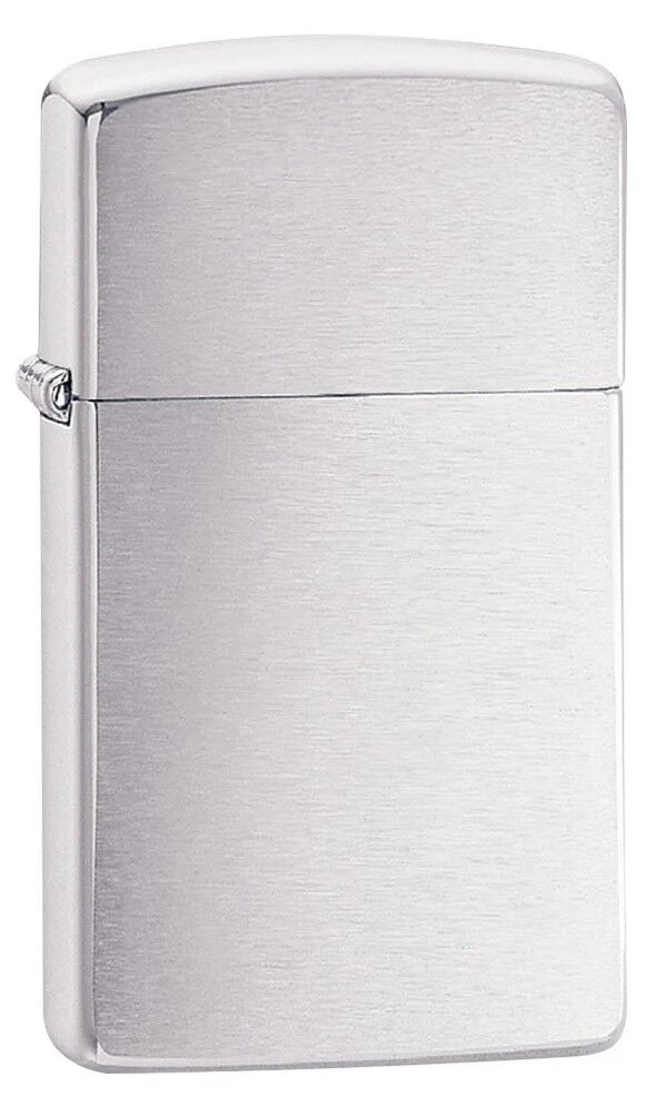 Zippo Brushed Chrome Slim Dizayn Çakmak