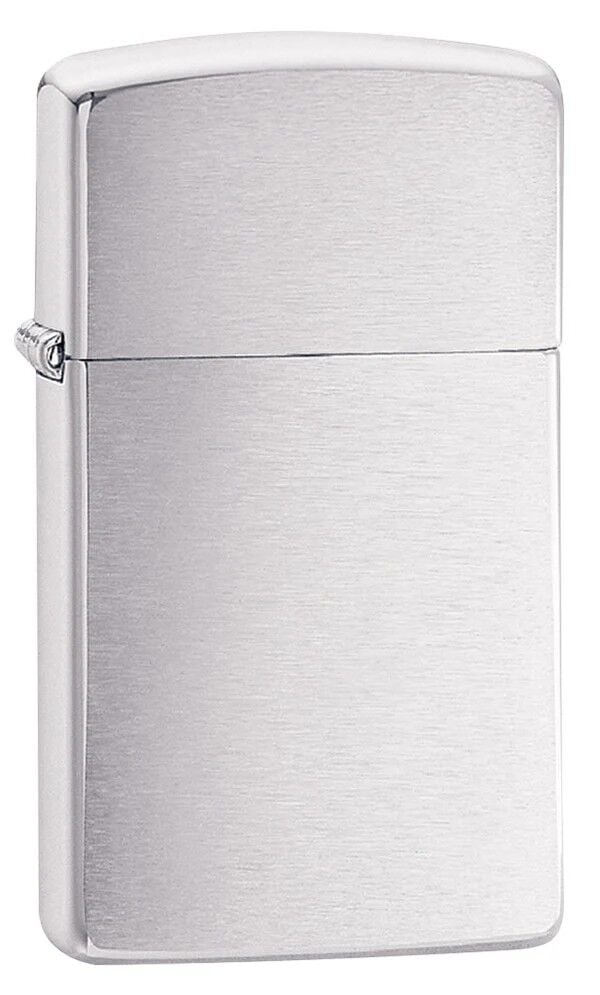 Zippo Brushed Chrome Slim Dizayn Çakmak