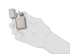Zippo Brushed Chrome Slim Dizayn Çakmak