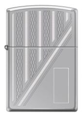 Zippo Chrome Grid Panel Dizayn Çakmak