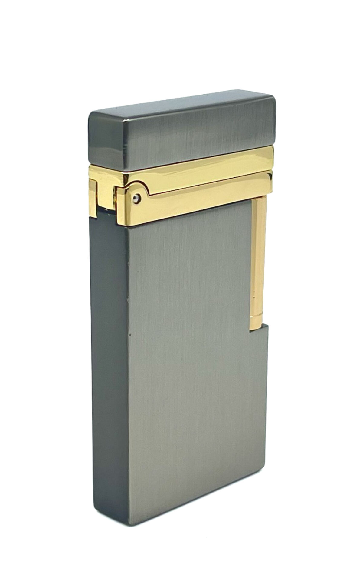 Delux Metal Slim Çakmak - Gri