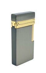 Delux Metal Slim Çakmak - Gri