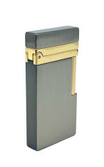 Delux Metal Slim Çakmak - Gri