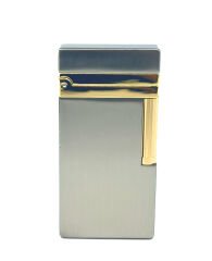 Delux Metal Slim Çakmak - Gri