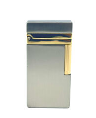 Delux Metal Slim Çakmak - Gri