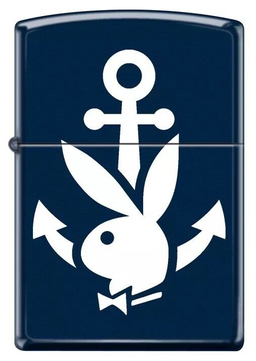 Zippo Playboy Navy Matte Dizayn Çakmak
