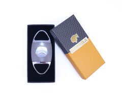 Cohiba Puro Makası/Kesici - Füme/Parlak Krom
