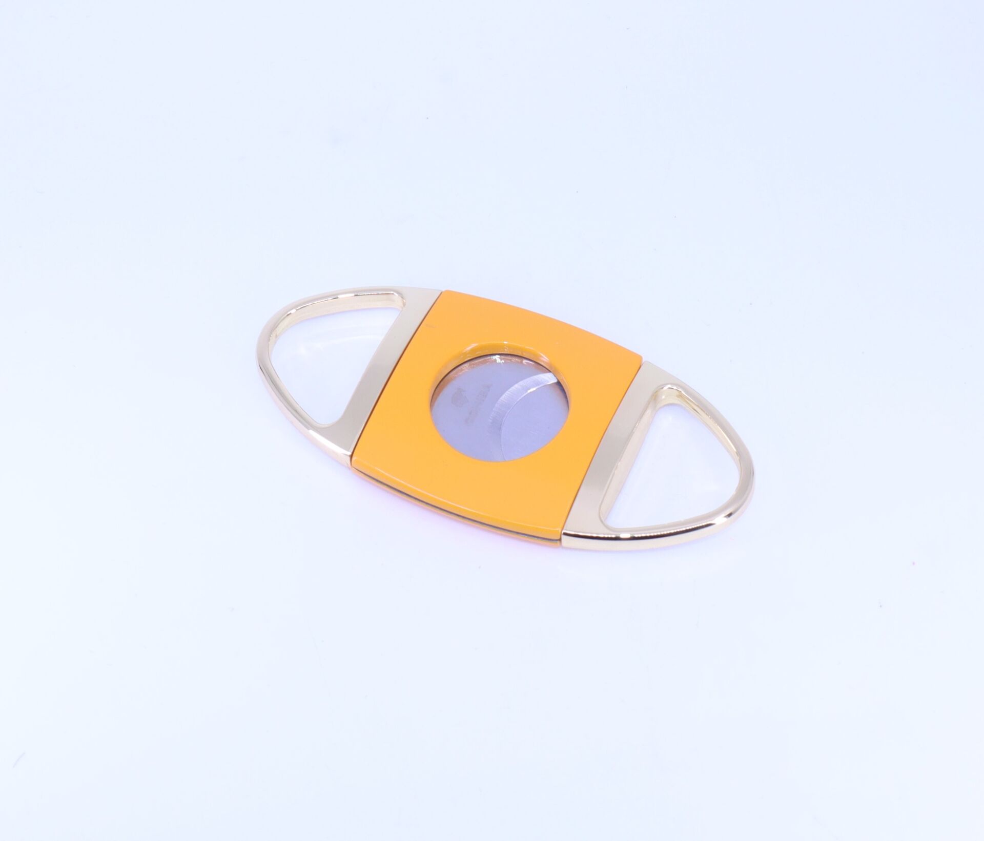 Cohiba Puro Makası/Kesici - Mat Sarı/Rosegold