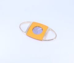 Cohiba Puro Makası/Kesici - Mat Sarı/Rosegold